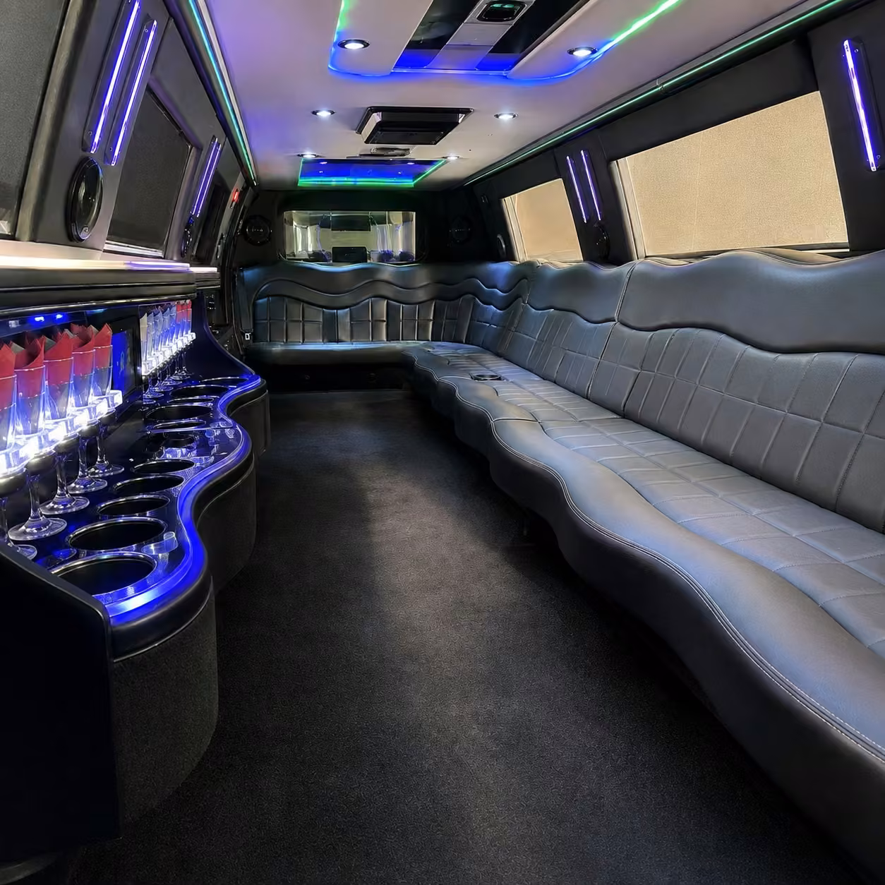 new orleans limo interior