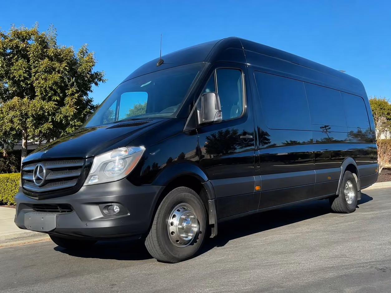 sprinter van rental with driver
